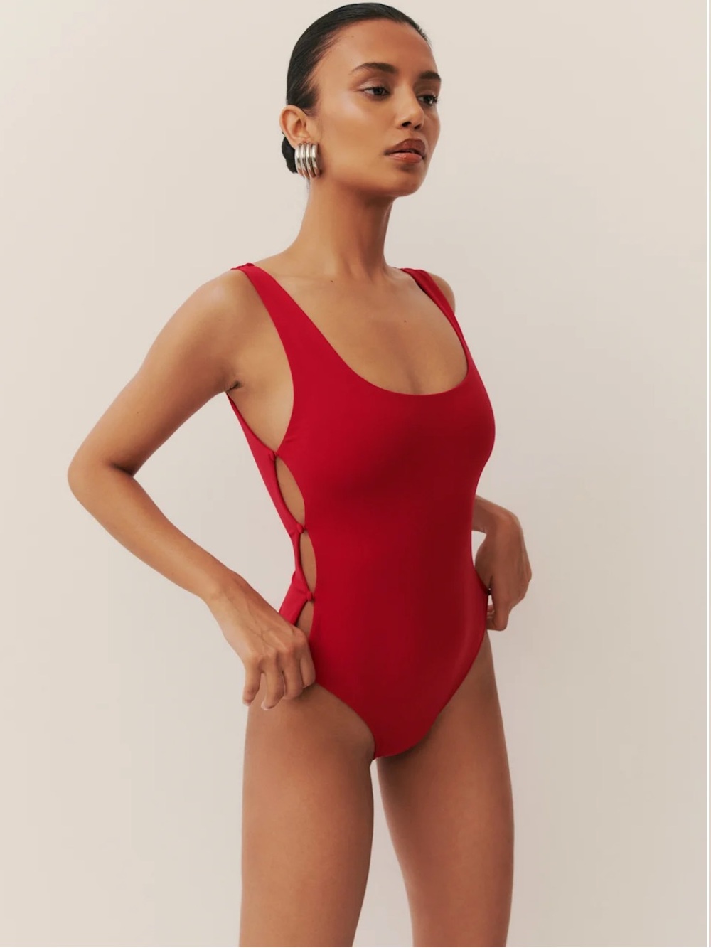 Reformation Posidonia One Piece Swimsuit